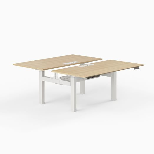Branch Double Standing Desk | West Elm (US)