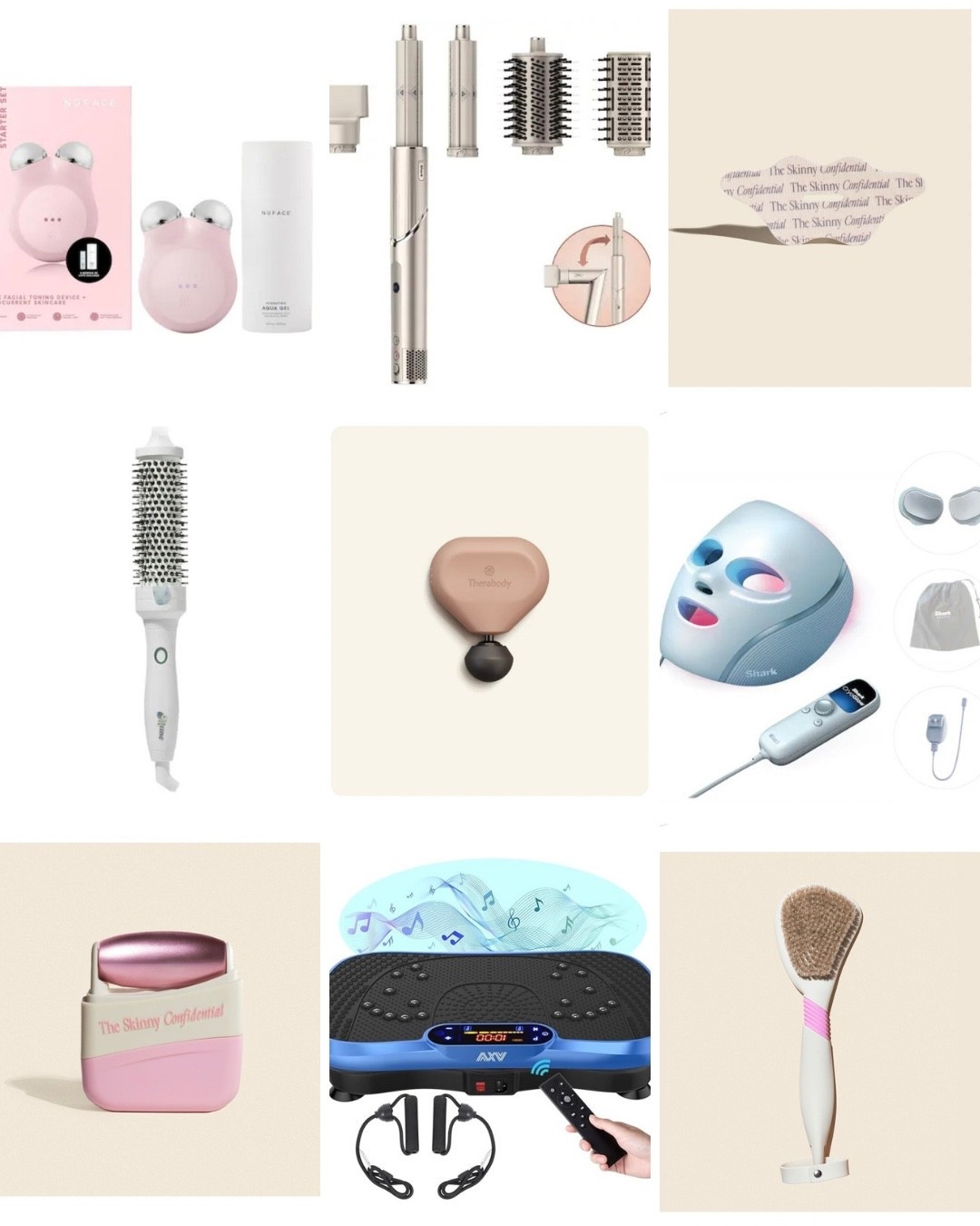 Gifts for her, and you, to use the whole year, kick start new year routine with wellness tools and beauty devices! Hair tools, vibration plate, red light mask, theragun. Get items on sale before end of year, self care is worth it

#LTKGiftGuide #LTKBeauty #LTKfitnessgoals