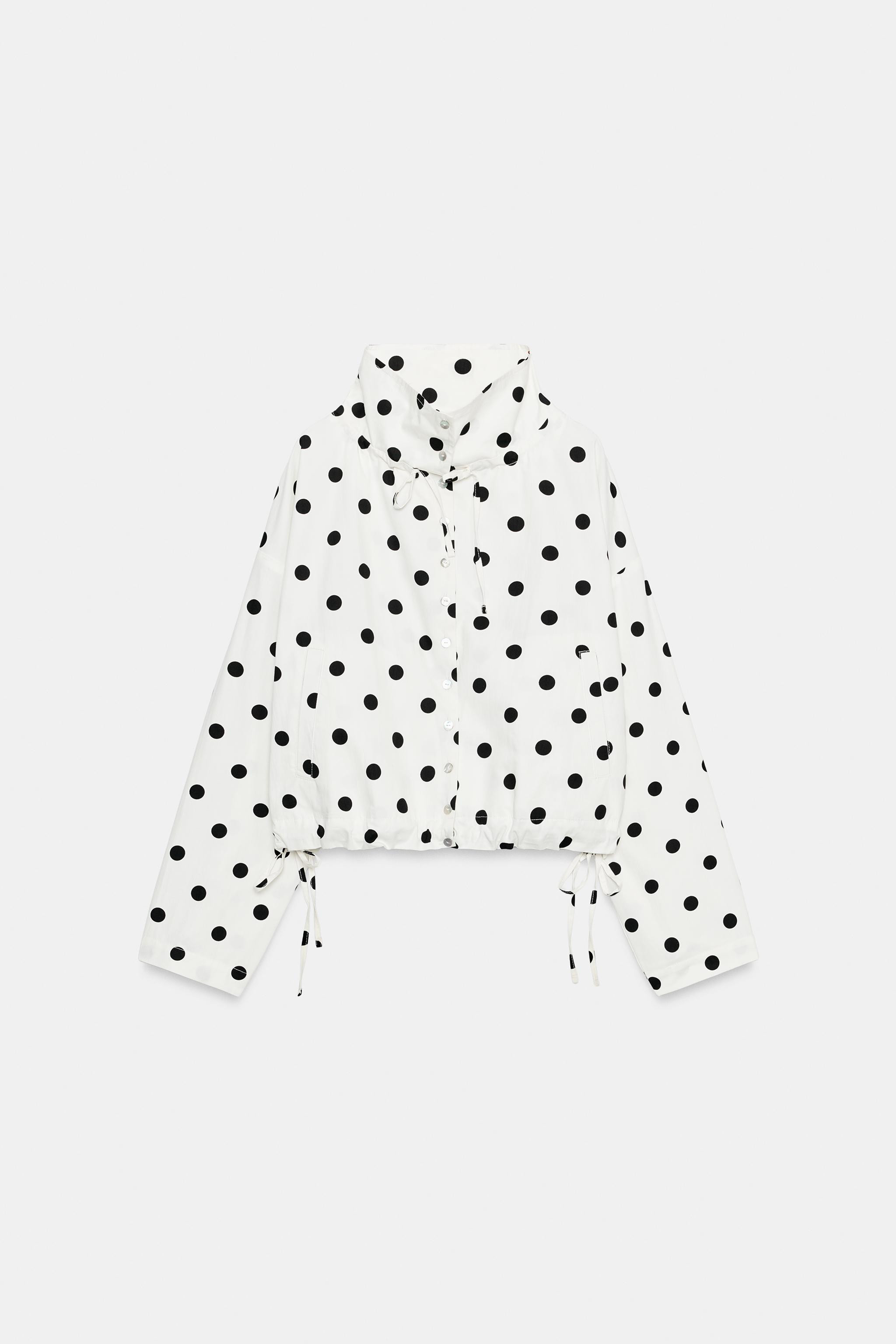 POLKA DOT JACKET | Zara UK