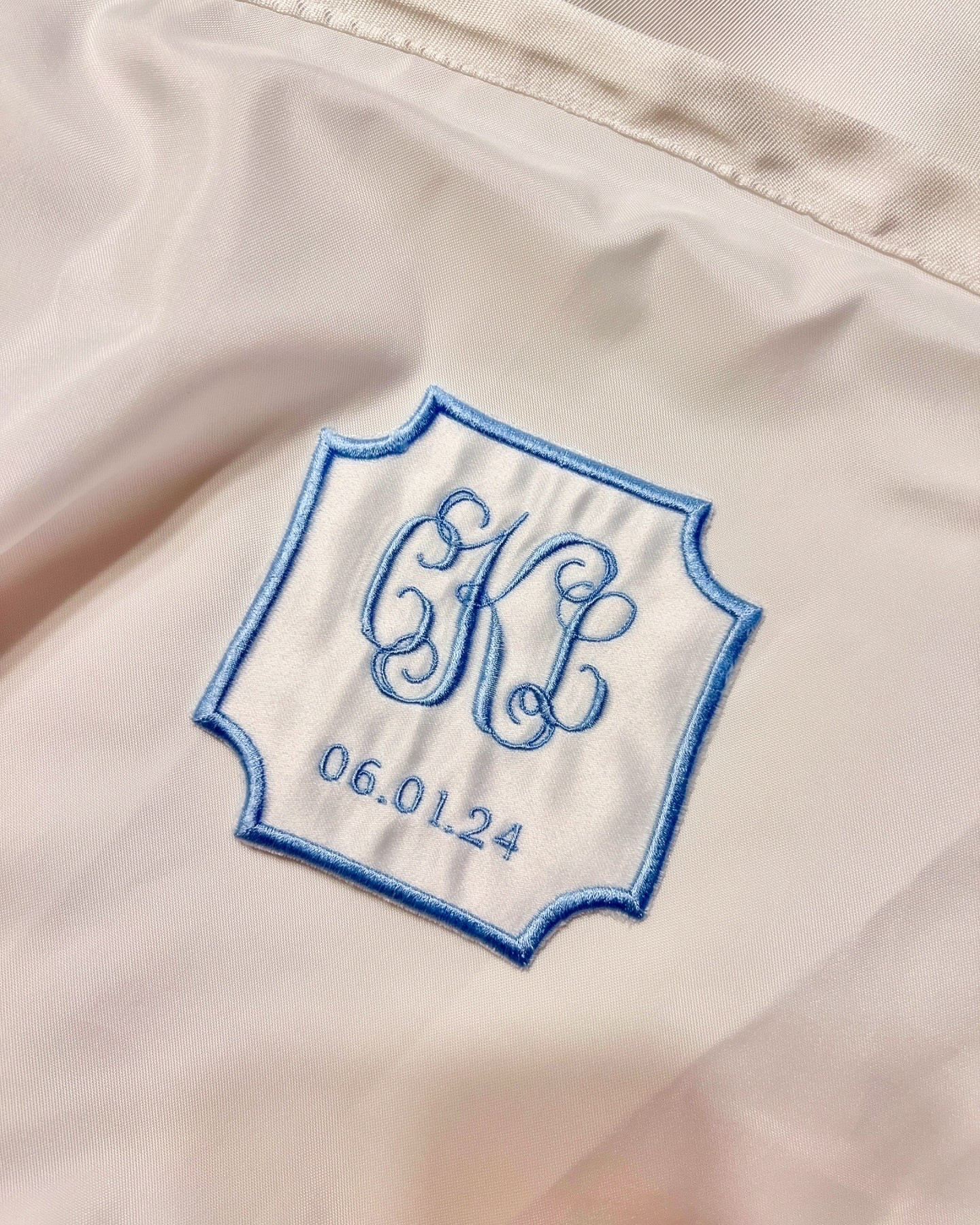 Wedding dress  patch monogrammed traditional southern wedding date personalized Etsy bridal gown bride embroidered something blue sew - in  hidden keepsake memory detail heirloom custom embroidery label 

#LTKStyleTip 

#LTKFindsUnder50 #LTKWedding