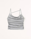 Click for more info about Satin Asymmetrical Cowlneck Cami