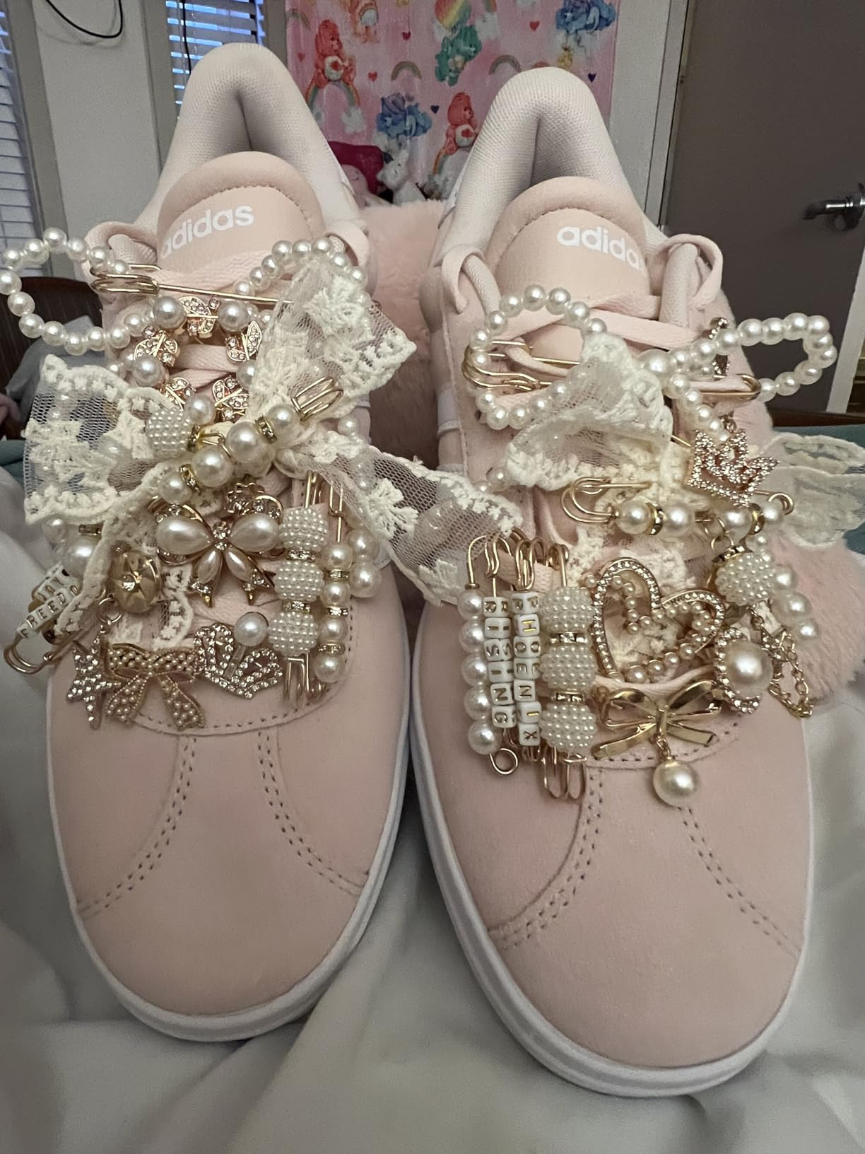 Deinduser Shoe Charms for Sneakers, Junk Socks Charms Kit for Women, Bling Junk Sneaker Charm Set... | Amazon (US)