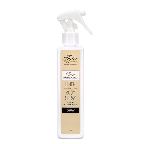 Amazon.com : Tyler Candle Company - Spray On Demand - Diva fragrance - 227g / 8oz, Clear : Health... | Amazon (US)