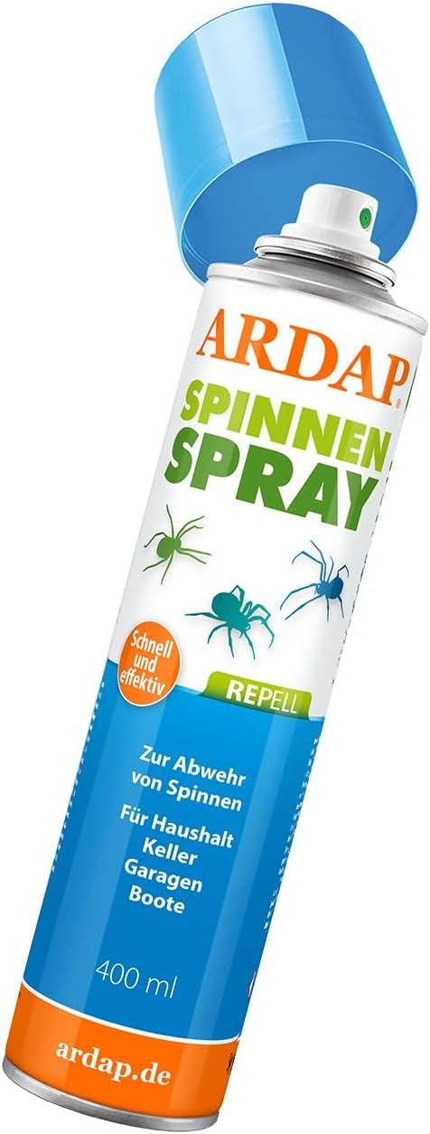 ARDAP Repell Spinnenspray 400ml - Spinnenabwehr - Anti Spinnenspray - Spinnen Abwehrmittel - Spra... | Amazon (DE)