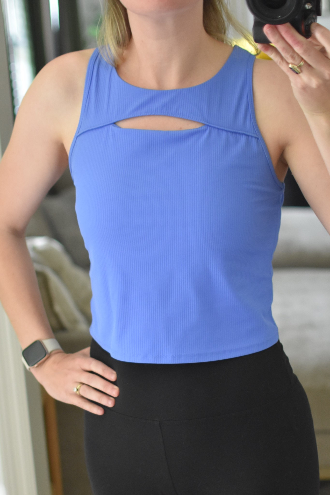 My every day gym clothes are these Amazon leggings and a cropped bra top from Walmart! 
The leggings are buttery soft and so affordable. I’m wearing the size small/medium and have plenty of length (32” inseam).
The tops got true to size (medium) and have a built in shelf bra. I love all of the different cuts and colors!

#LTKActive #LTKSeasonal #LTKStyleTip