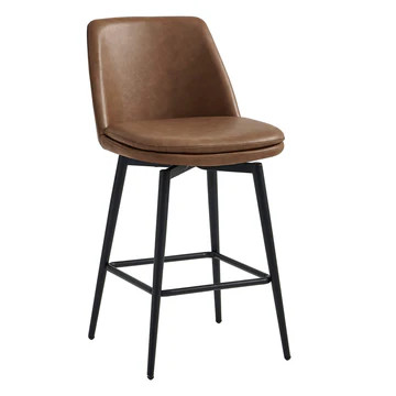 Eli Swivel Counter Stool | Mid-Century Modern Style | Chita