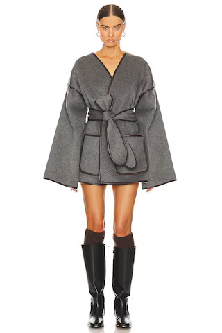 Wool Blend Blanket Coat
                    
                    Helsa | Revolve Clothing (Global)