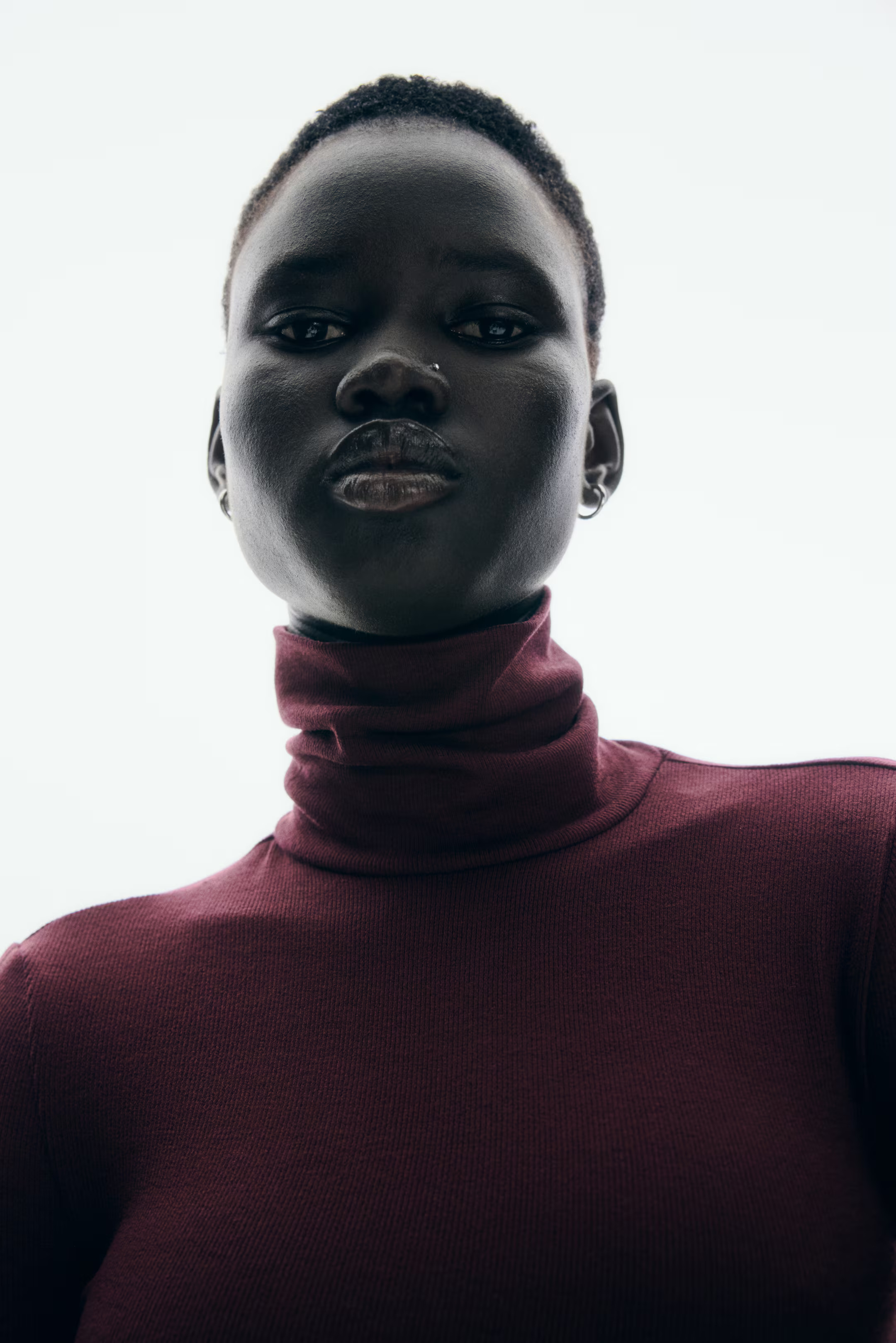 Ribbed Turtleneck Shirt | H&M (US + CA)