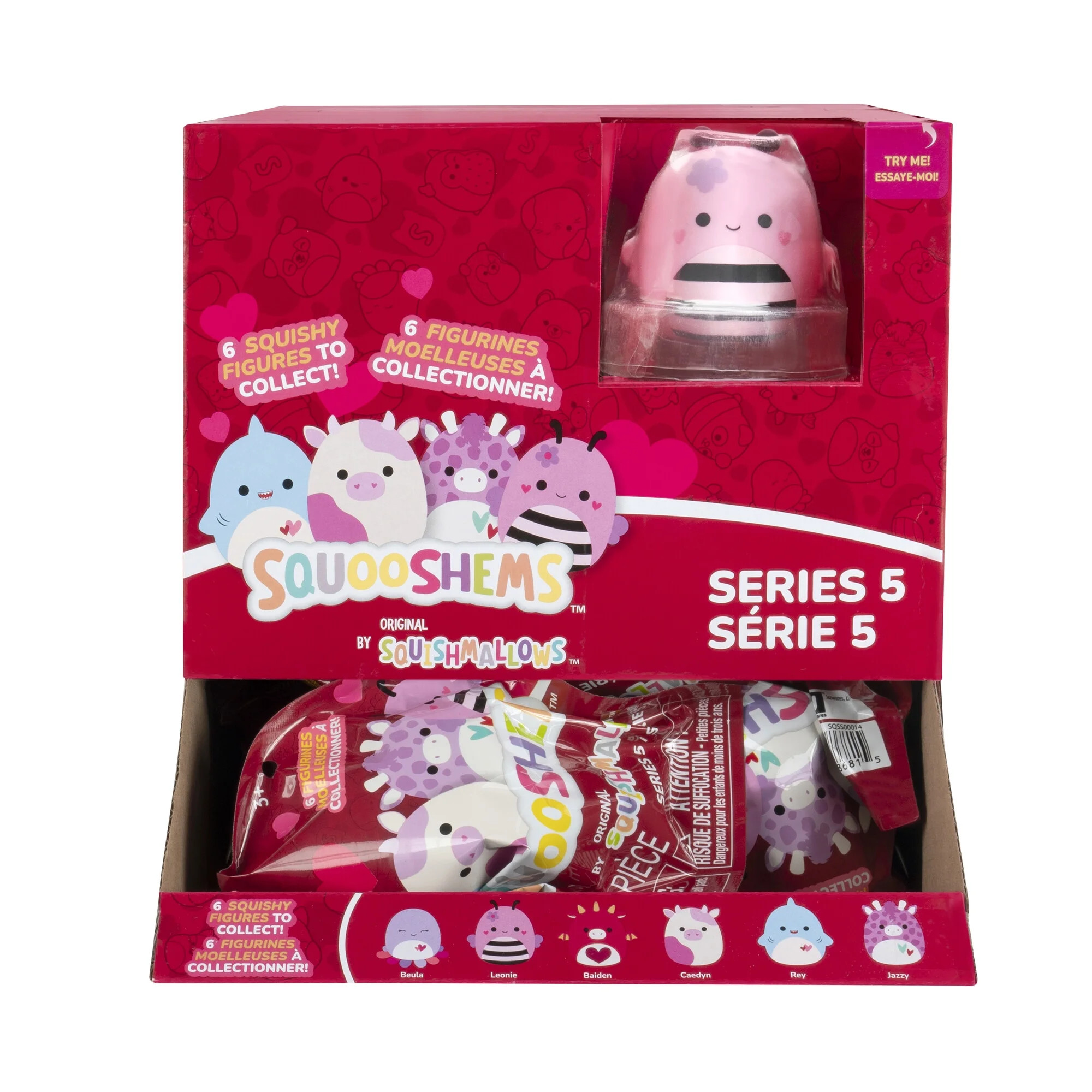 Squishmallows Original 2.5 inch Squooshems Valentine’s Day Mystery Squad | Walmart (US)