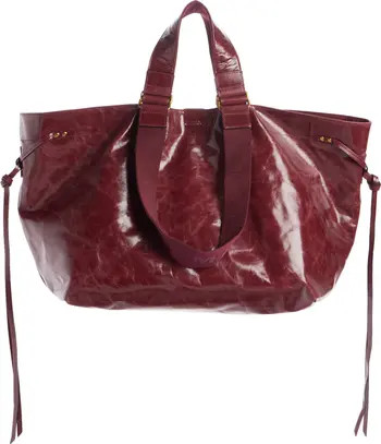 Isabel Marant Wardy Leather Shopper Tote | Nordstrom | Nordstrom