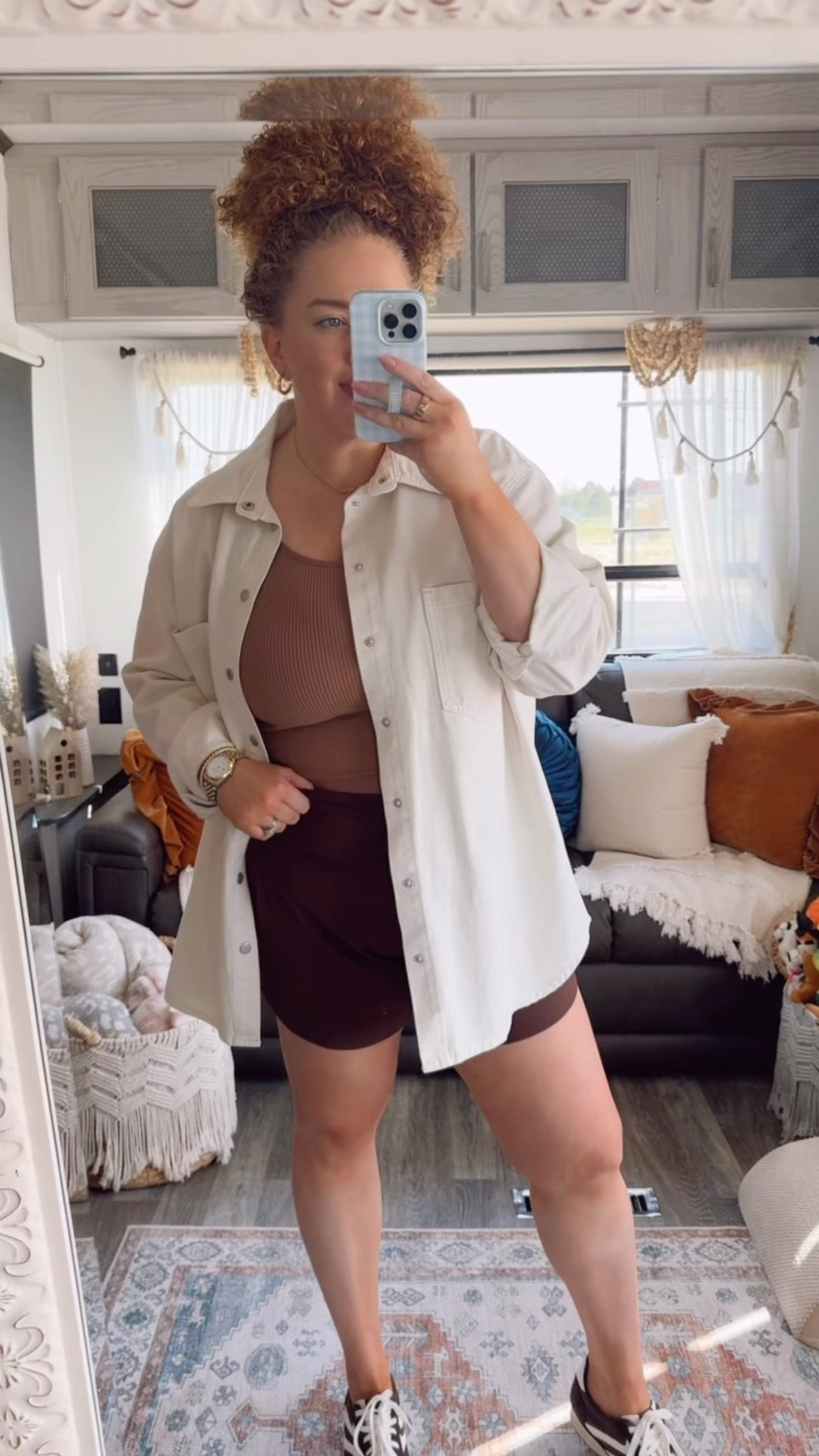 This outfit is one of those easy, everyday looks I reach for when I want to feel put together without trying too hard🤎👏 effortless neutral outfit 🤎 | everyday athleisure vibes | easy throw-on & go style | cozy sporty aesthetic | neutral wardrobe staples | amazon finds | travel friendly outfit | casual chic moment | spring to summer outfit inspo | soft girl sporty era ✨

#LTKootd #LTKgrwm #LTKdayinmylife