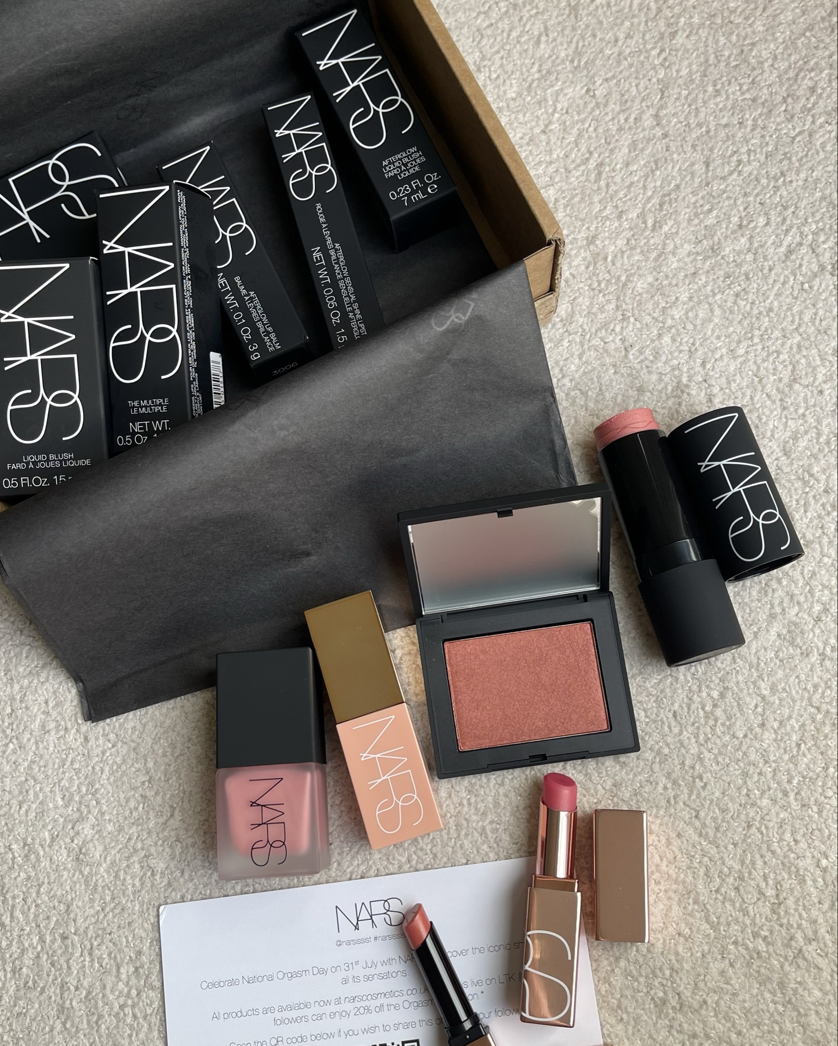 20% off NARS orgasm collection & 30% off some bundles!! 🖤#makeup #LTKmakeup

#LTKbeauty #LTKeurope #LTKuk