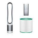 Dyson Pure TP01 Cool Tower HEPA Purifier and Fan with Remote - White | HSN