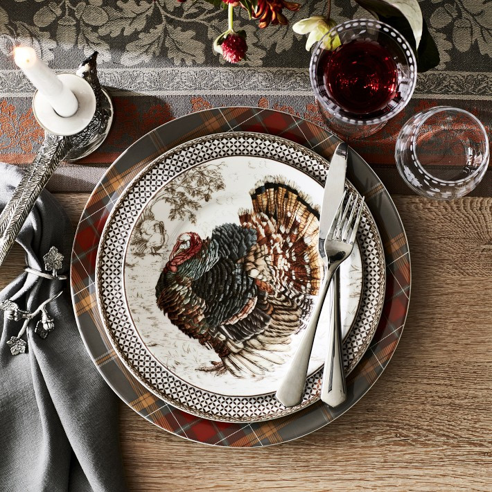 Plymouth Gate Rim Dinner Plates, Set of 4 | Williams-Sonoma