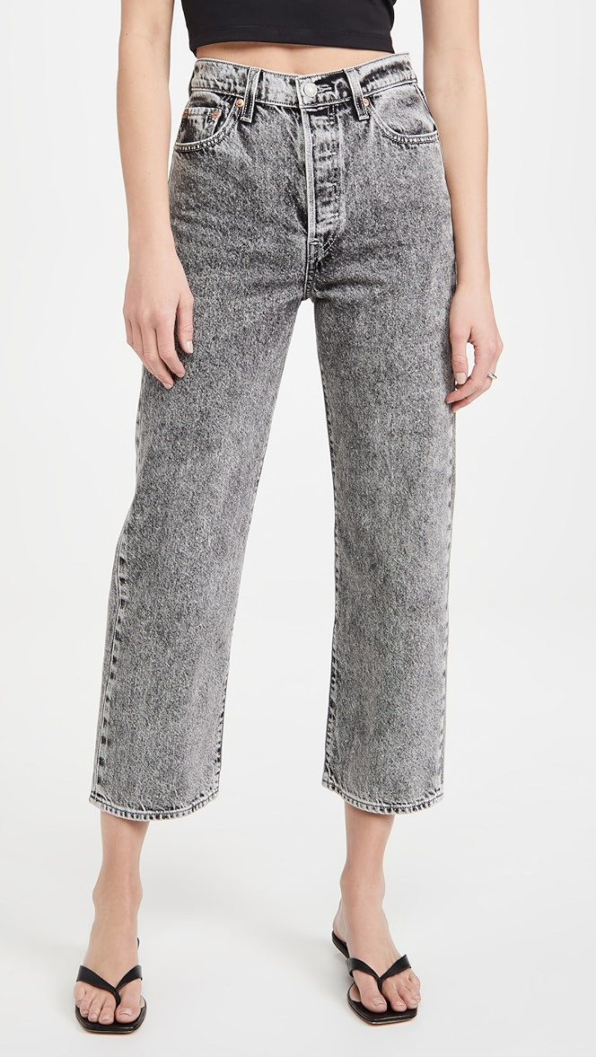 Ribcage Straight Ankle Jeans | Shopbop