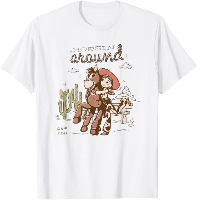 Disney Pixar Toy Story 5 Jessie & Bullseye Horsin' Around T-Shirt | Amazon (US)