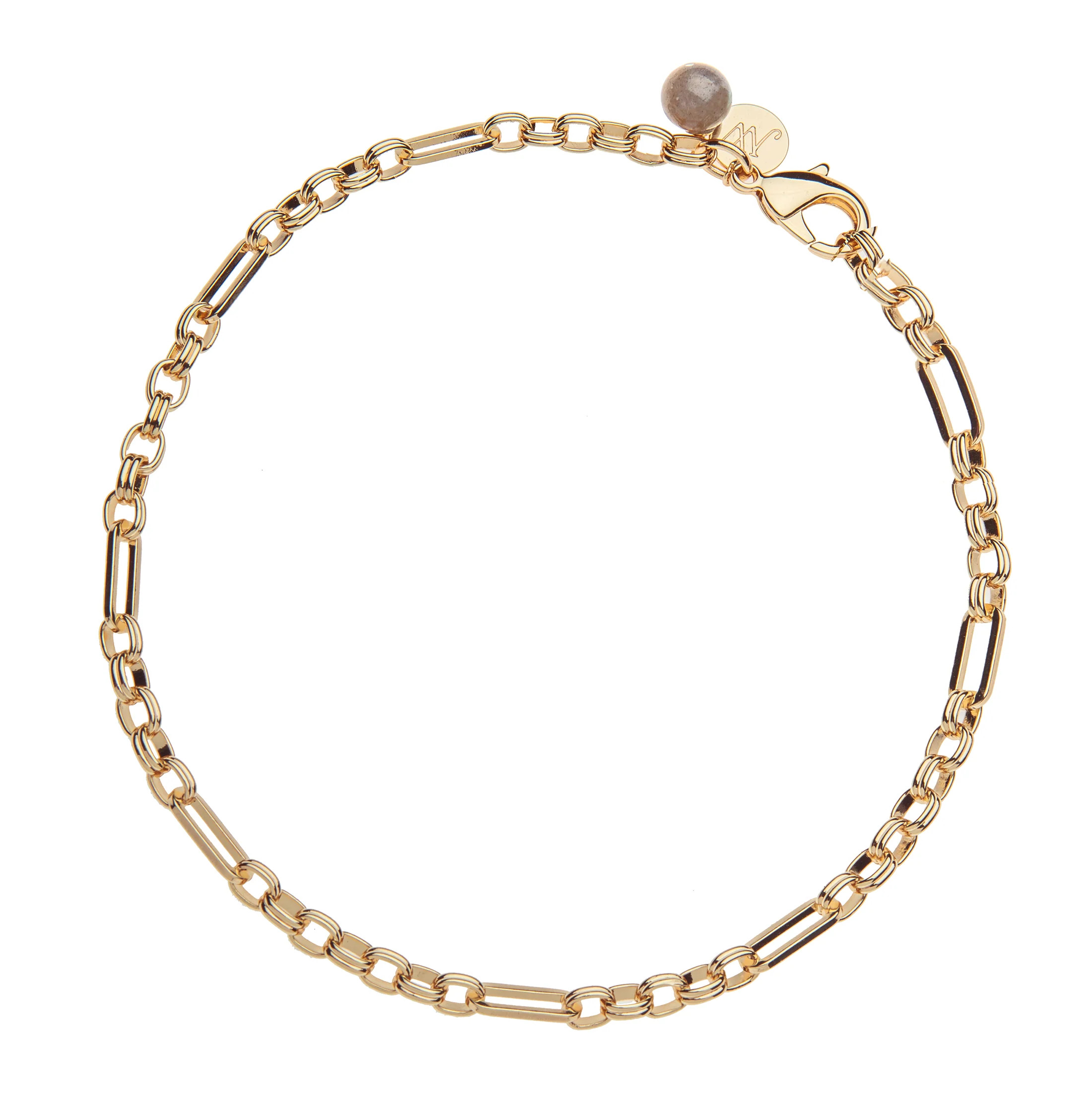 Across All Time Chain Necklace with Labradorite Bead SALE | Jane Win