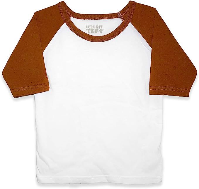 Amazon.com: Bear Buggy Itty Bit Tees Toddler Raglan 3/4 Sleeve Shirt by RGU, 100% Cotton 2T, 3T, ... | Amazon (US)