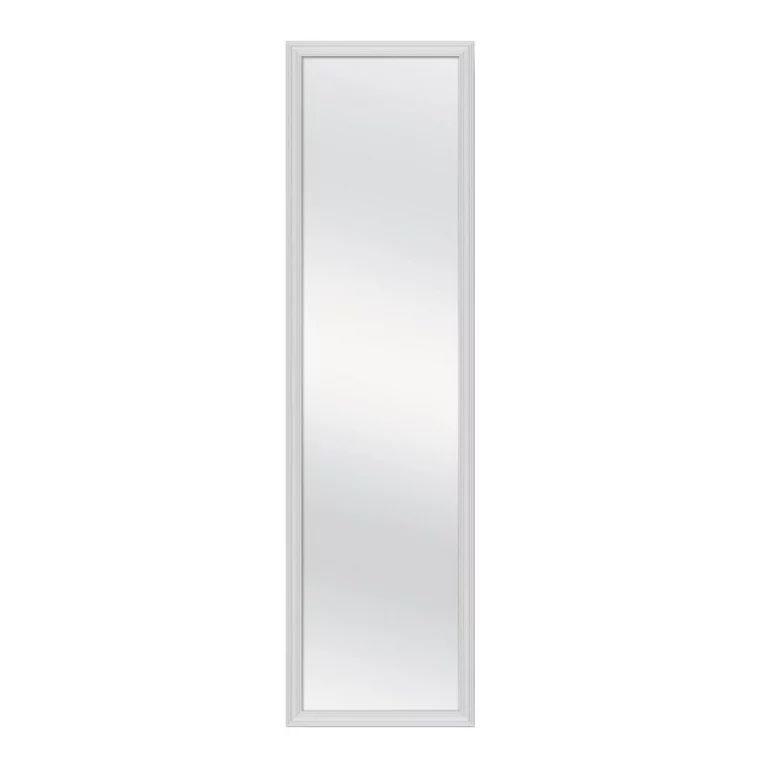 Mainstays 13x49 Full-Length Rectangular White Mirror | Walmart (US)