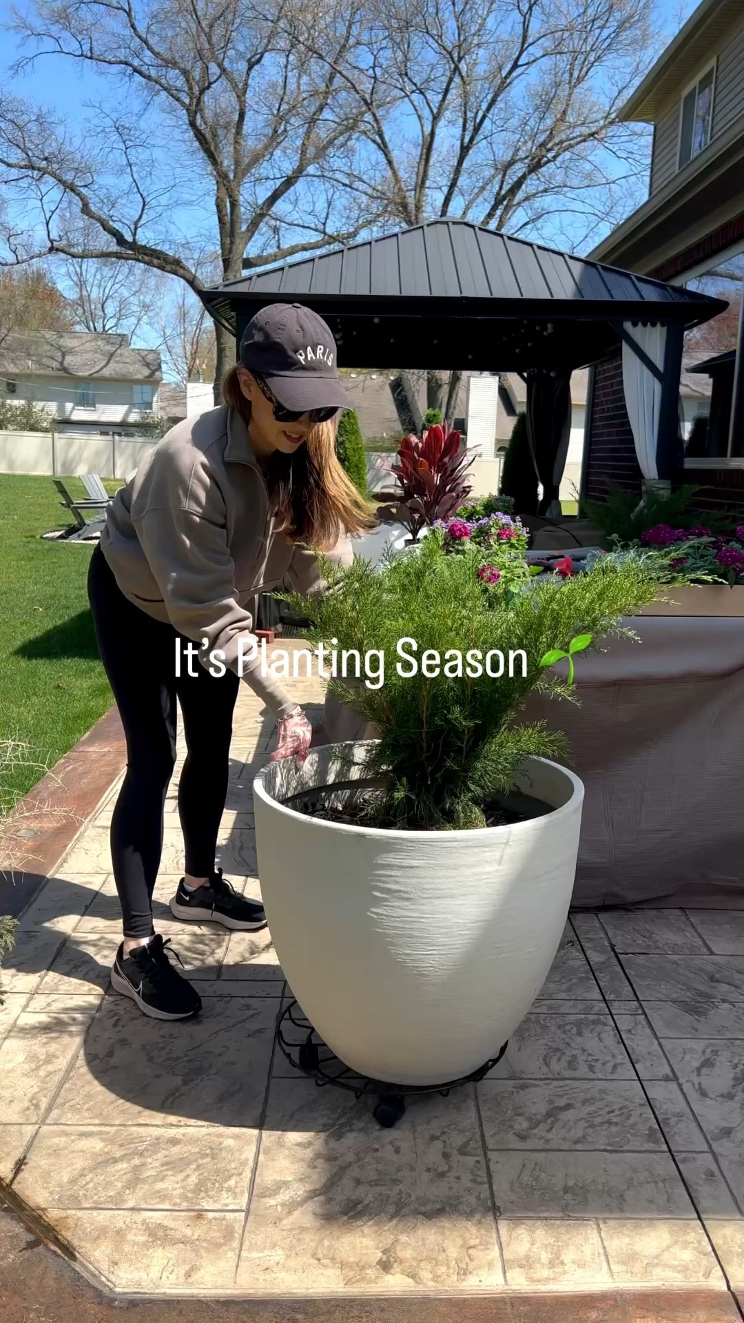 These planters have been a porch staple of mine for about 4 years now. I’ve loved trying out different combinations of plants. They are very heavy, so the plant stands with wheels are a game changer.

#LTKSeasonal #LTKHome #LTKstorytime