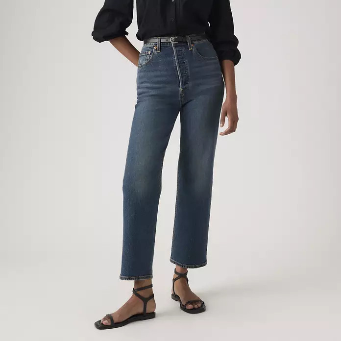 Ribcage Straight Ankle Lightweight Jeans | Levi's UK