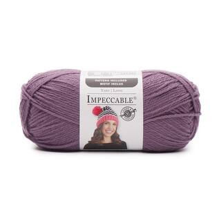 Impeccable® Solid Yarn by Loops & Threads® in Plum | 4.5 oz | Michaels® | Michaels Stores
