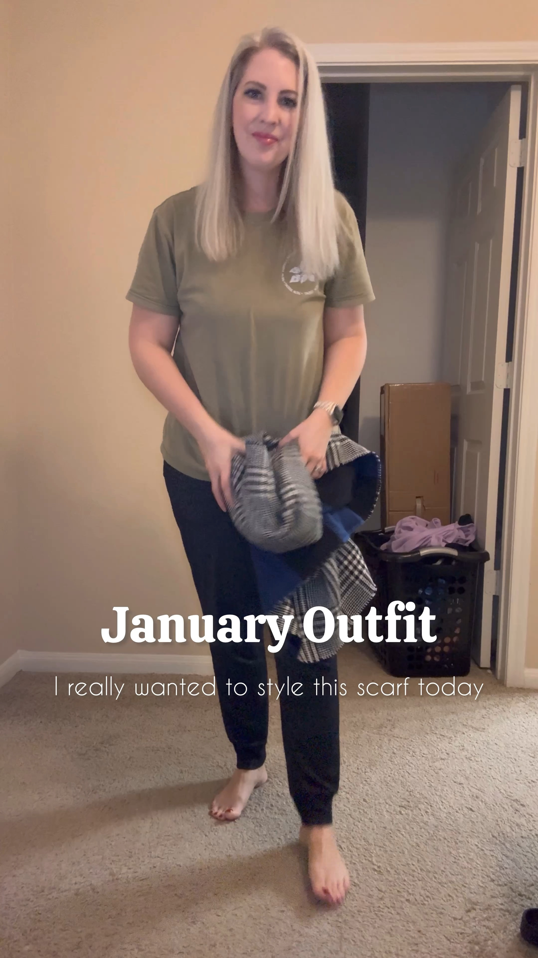 Cozy winter vibes! 🖤 Loving this chic black and blue combo with my Christmas gift scarf stealing the show. Perfect for a stylish yet comfy day out! ❄️✨ #WinterStyle #ChicAndCozy #WardrobeFavorites

#LTKFindsUnder100 #LTKWorkwear #LTKOver40