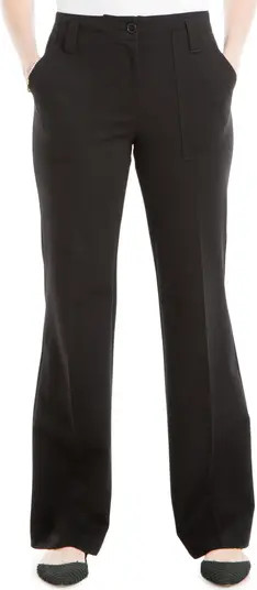 MAX STUDIO Ponte High Waist Straight Leg Pants in Camel-Camel at Nordstrom Rack, Size Small Regul... | Nordstrom Rack