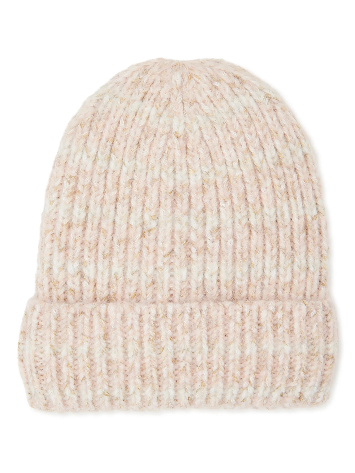 Time and Tru Women’s Stripe Knit Beanie Hat | Walmart (US)