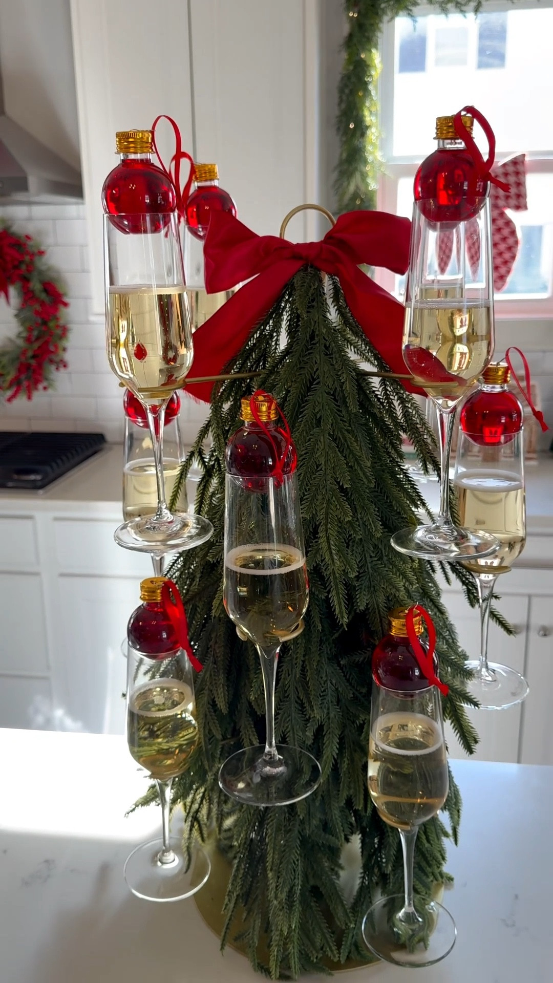 Christmas Tree Drink tower! #christmasparty #christmasideas #christmashosting 

#LTKHome #LTKHoliday #LTKSeasonal
