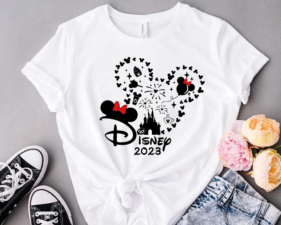 Disney 2023 Family Trip Shirt, Mickey Minnie Family Vacation Shirt, Family Disneyland Shirt, Disn... | Etsy (US)