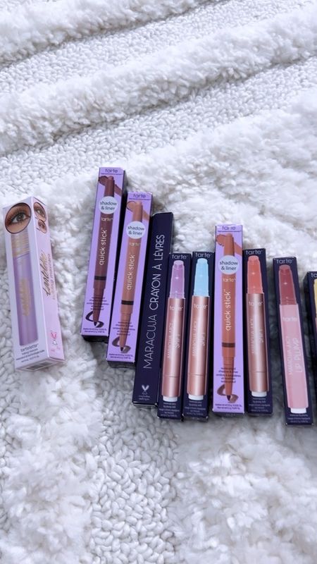 Cannot wait to try these Tarte products!  I already have and love the mascara.  One of the best tubing mascaras I’ve tried. Really excited for these new-to-me lip plumps. And this eyeshadow palette looks like a really great set of neutral colors. I love their shape tape concealer, soookong forward to seeing how this radiant one looks and feels on!

#LTKbeauty #LTKfindsunder100 #LTKover40