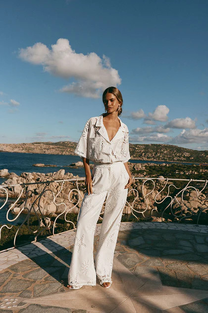 Nissi Pants - Corallo Bianca | Sabo Skirt US