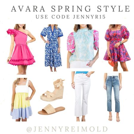 Love love love this brand!  Shop these fabulous spring styles and use code JENNYR15 for 15% off. 

I wear an XS in dresses and Small in tops. 

@avara #avara 

#LTKover40 #LTKfindsunder100 #LTKstyletip