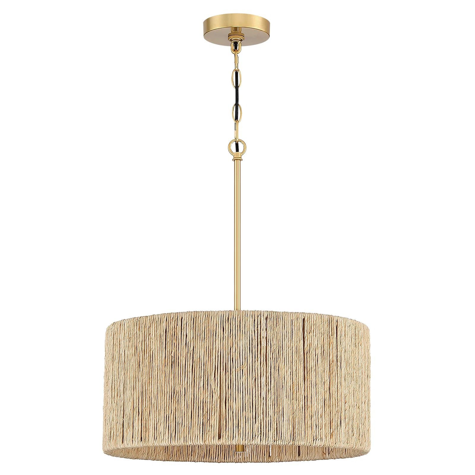 Silveira 4 - Light Dimmable Drum Chandelier | Wayfair North America