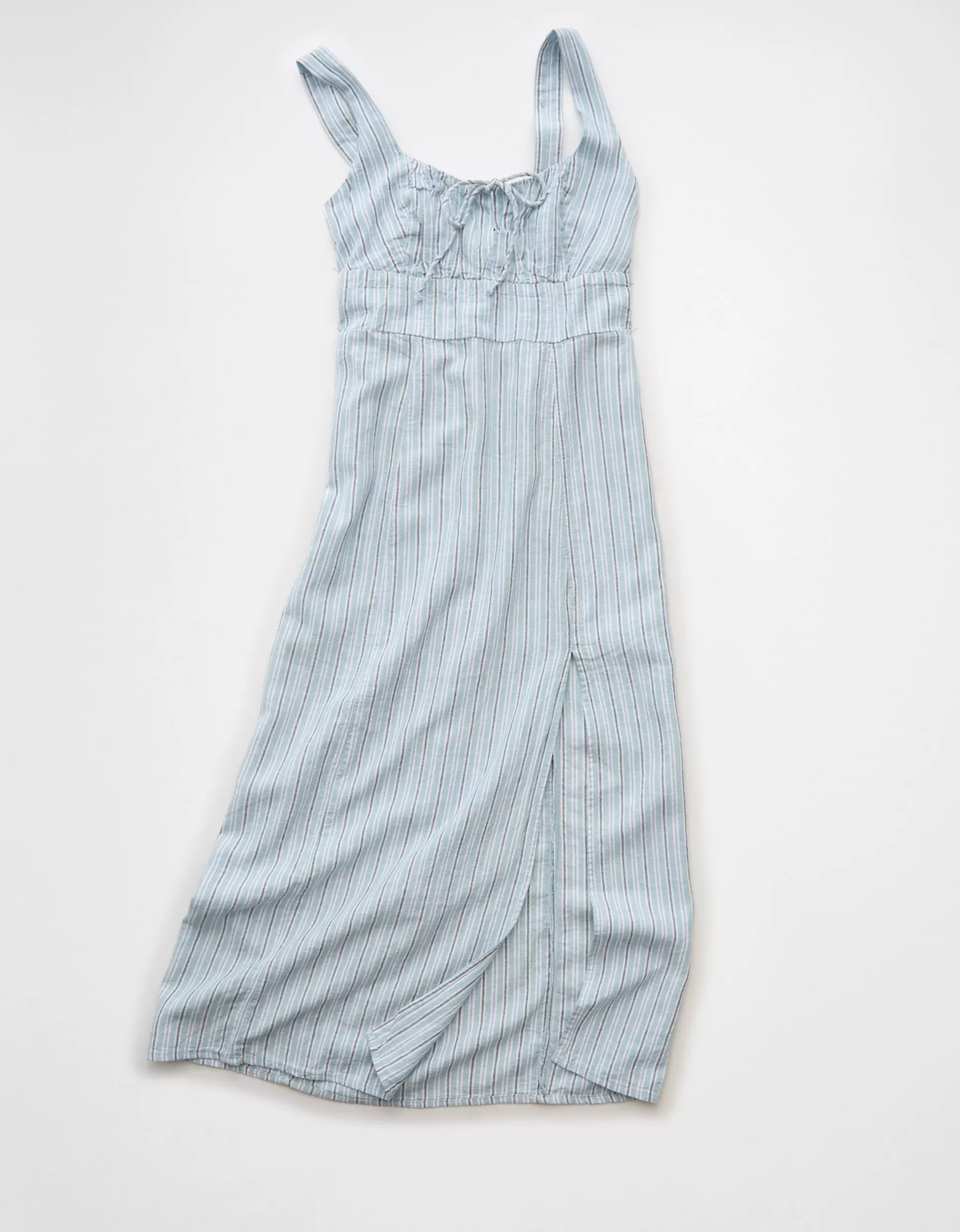 AE Catie Corset Column Midi Dress | American Eagle Outfitters (US & CA)