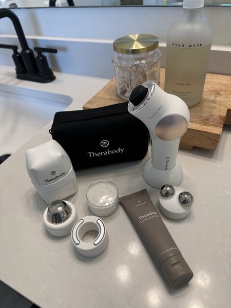 My @therabody TheraFace Pro! 🙌🏽💫✨👏🏽 This tool is so cool because it is the only All-In-One tool on the market to do LED Therapy, Microcurrent, Percussive Therapy & Percussive Cleansing in one device! I also have the Hot & Cold Ring attachments which I love for absorbing products deeper and depuffing. It really does everything!!! Such a good product to have apart of your beauty routine! 🙌🏽🤍 @therabodybeauty #TheraBodyPartner #TheraFace 

#LTKSaleAlert #LTKBeauty