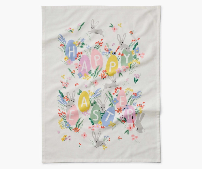Happy Easter Tea Towel | Rifle Paper Co. | Rifle Paper Co.