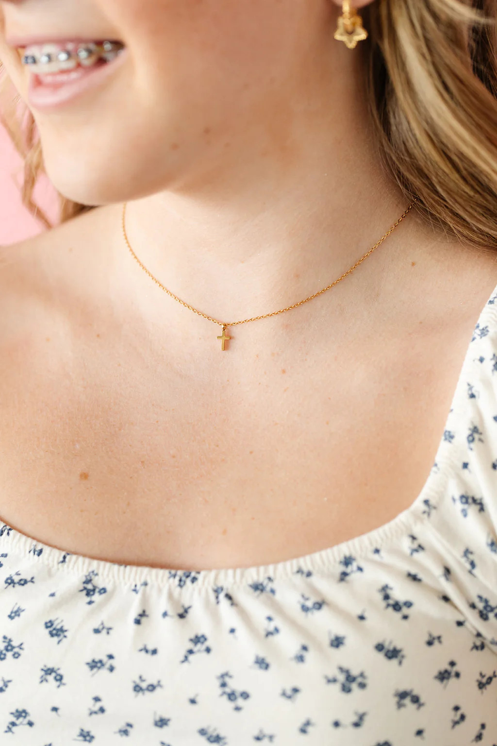 Cross Pendant Necklace | Pip Pop Post