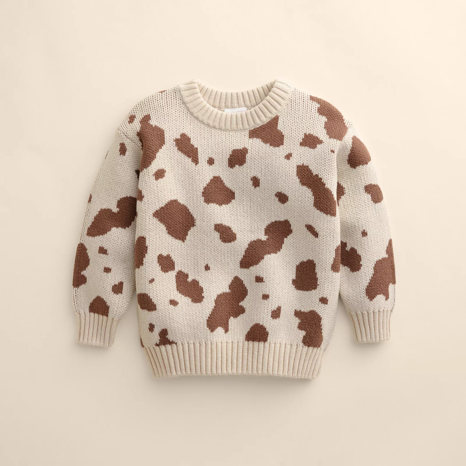 Baby & Toddler Little Co. by Lauren Conrad Jersey Stitch Sweater, Toddler Girl's, Size: 12 Months, Ivry  Animal Print | Kohl's