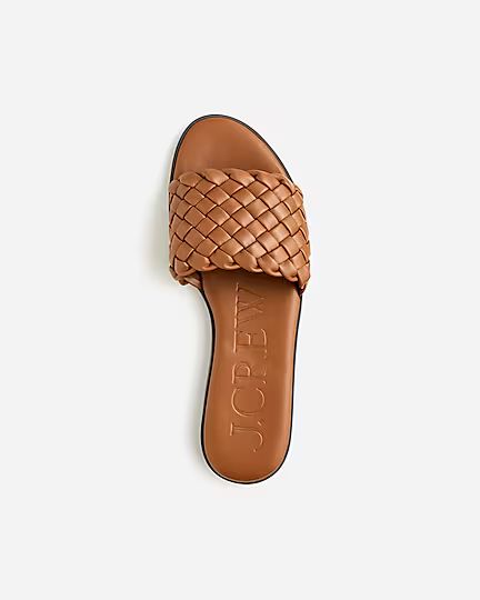 Georgina woven sandals in leather | J.Crew US