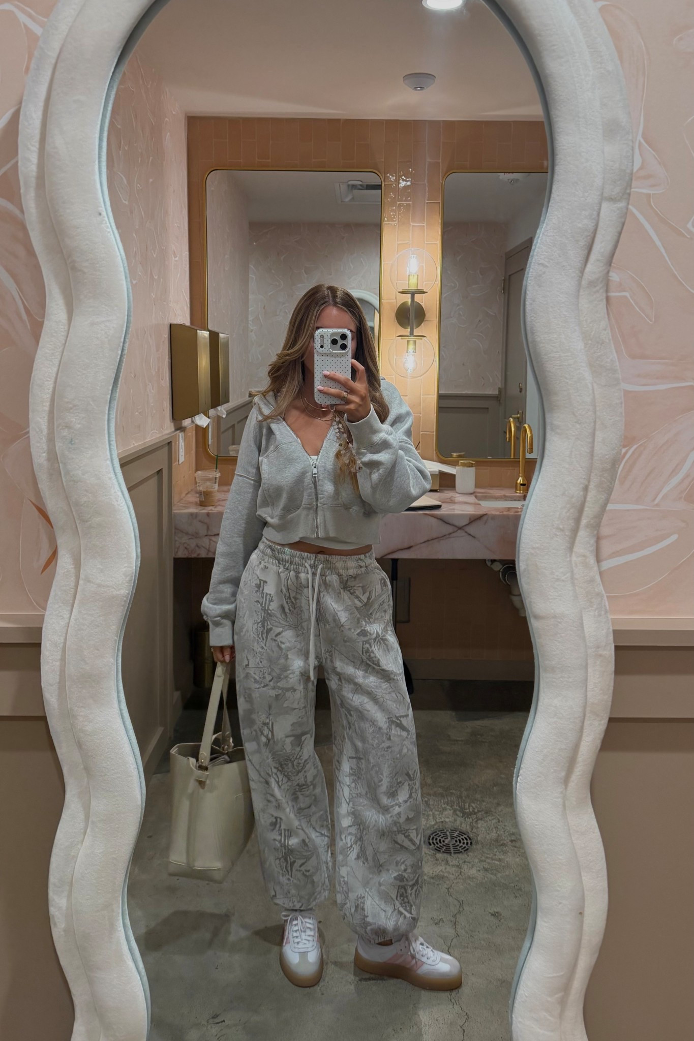 wearing a small in my amazon joggers & xs in my bra tank  