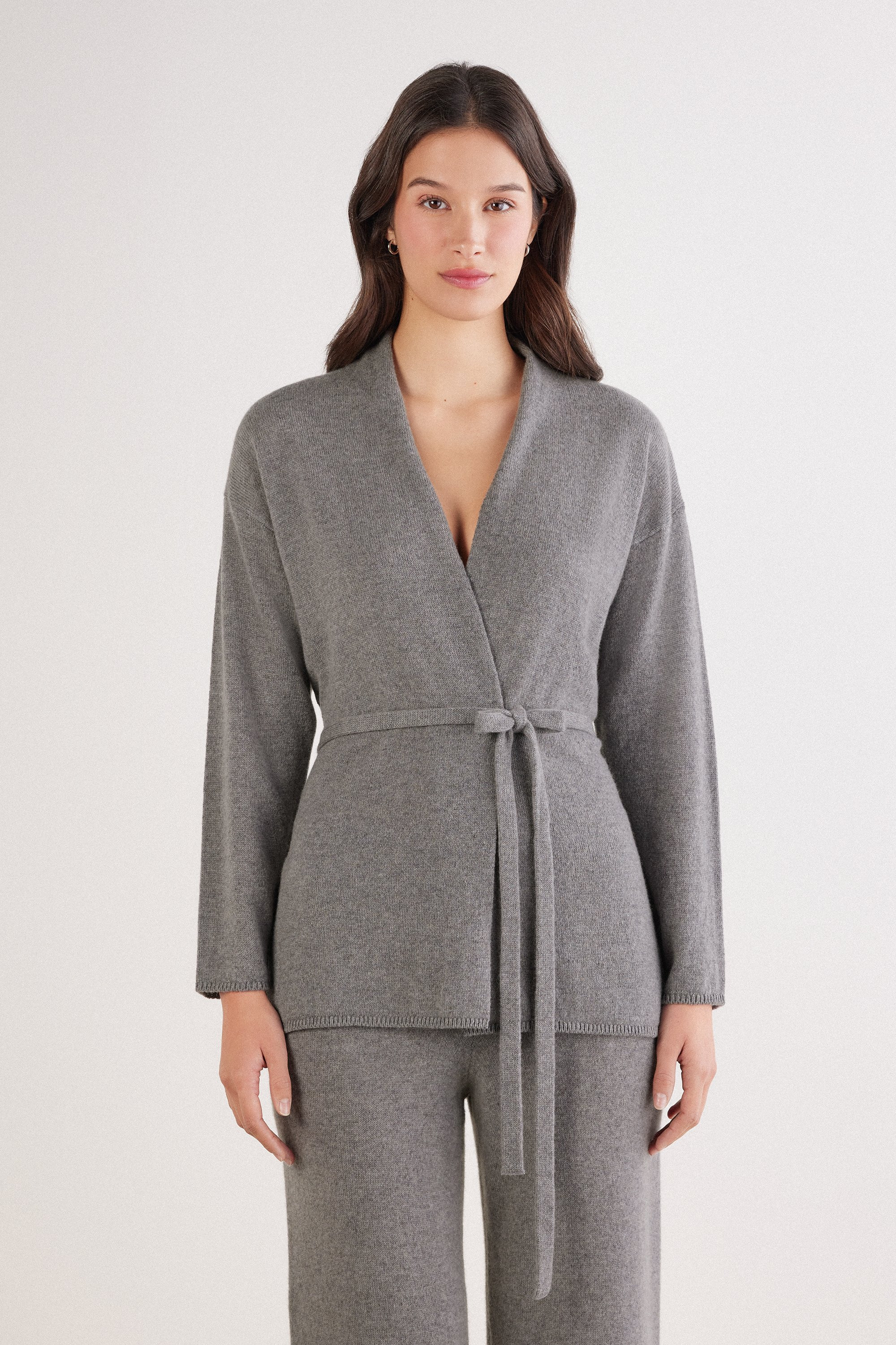 Belted Cardigan in 100% Cashmere - Intimissimi | Intimissimi (US)