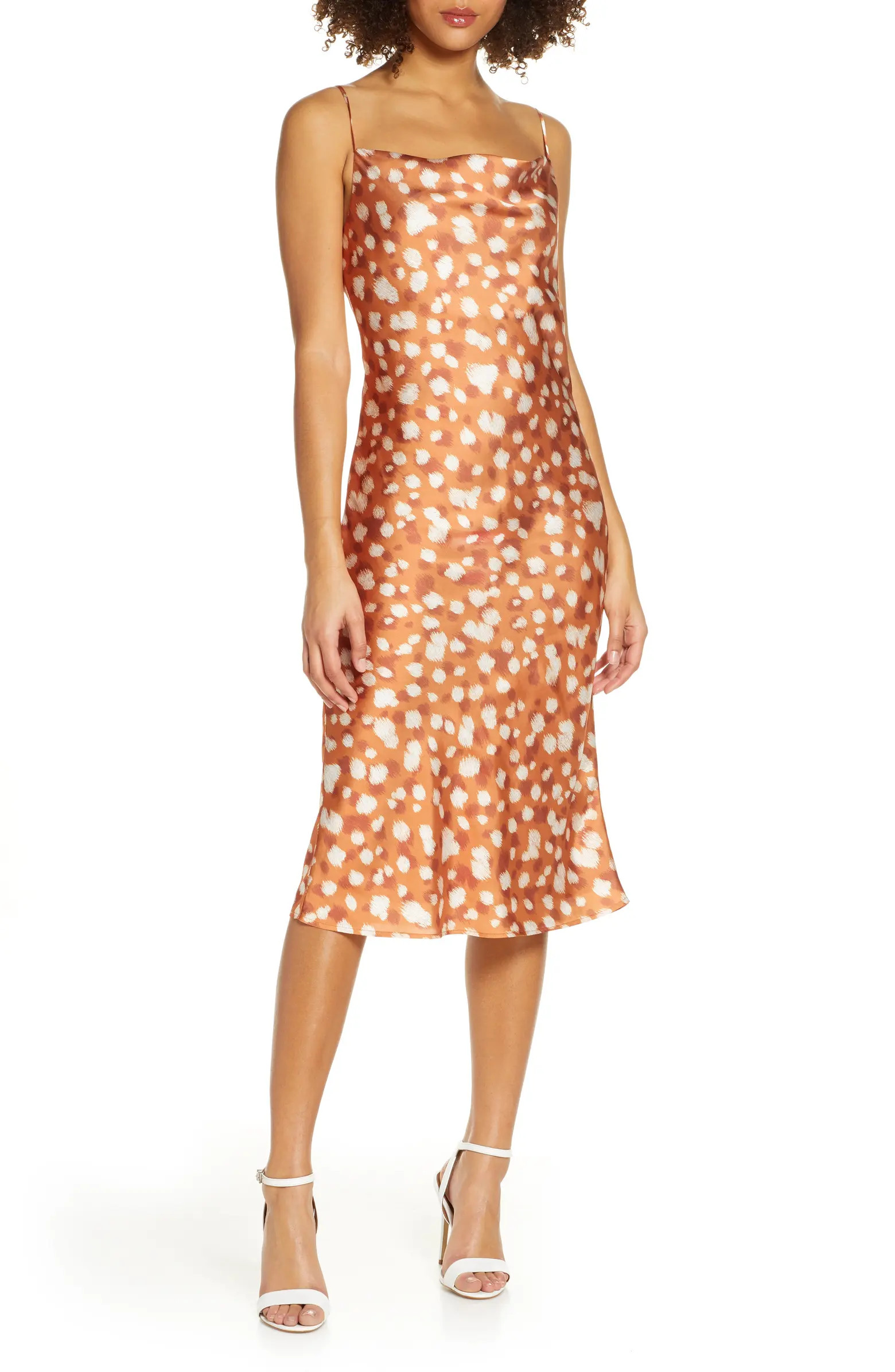 Animal Spot Slipdress | Nordstrom