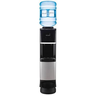 Primo Deluxe Freestanding Water Dispenser with Pet Station - Black: 5 Gallon, Hot & Cold, Dog Bowl, Energy Star Certified | Target