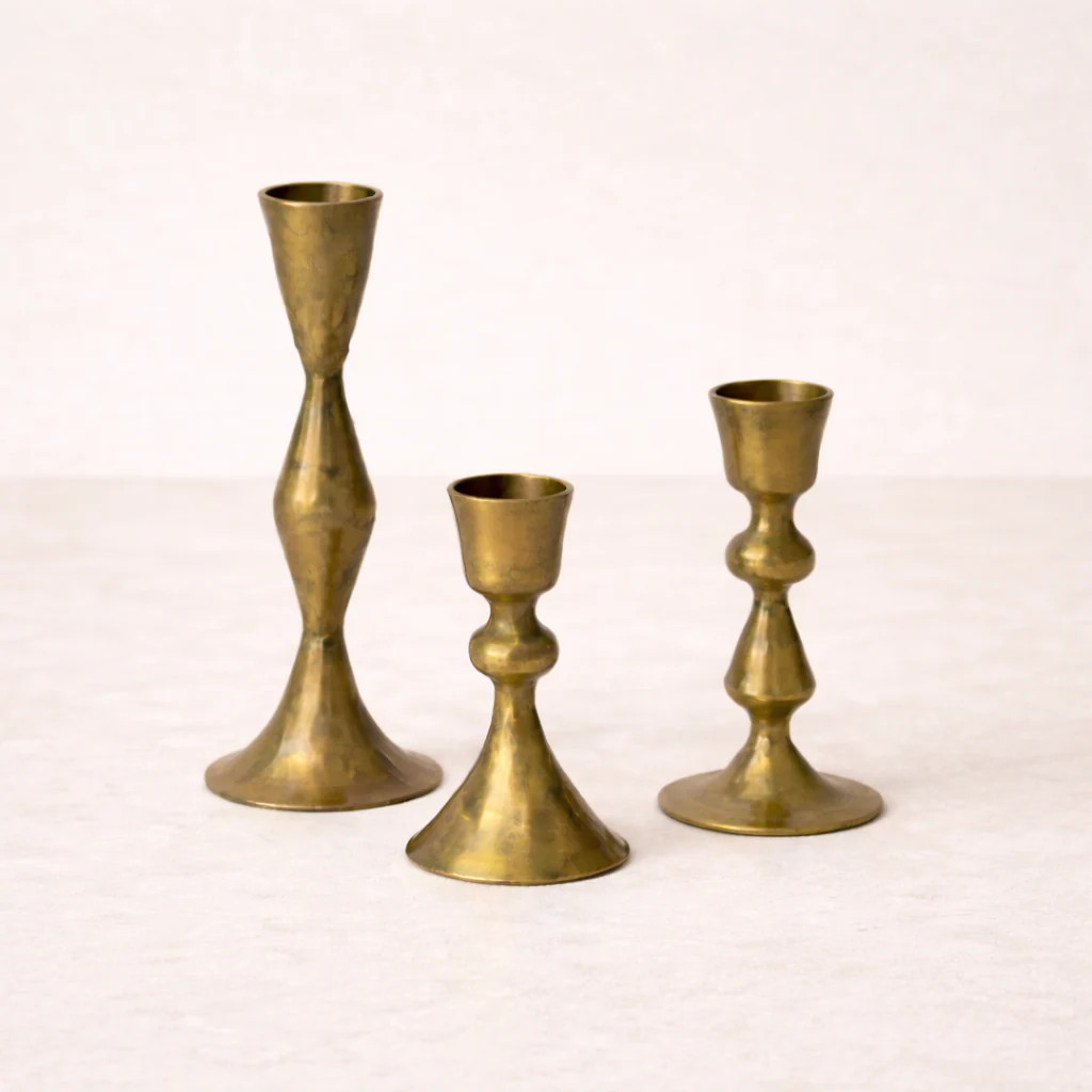 Artisan Taper Candle Holder | By Luxe B Co. | luxe bCO