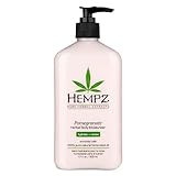Hempz Pomegranate Herbal Body Moisturizer 17 oz. - Paraben-Free Lotion and Moisturizing Cream for... | Amazon (US)