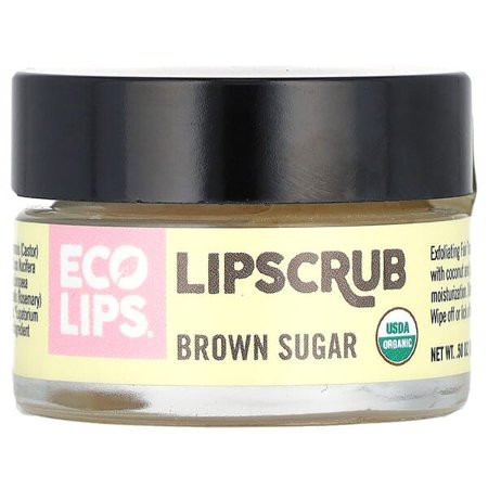 Eco Lips Lipscrub Brown Sugar 0.5 oz | Walmart (US)