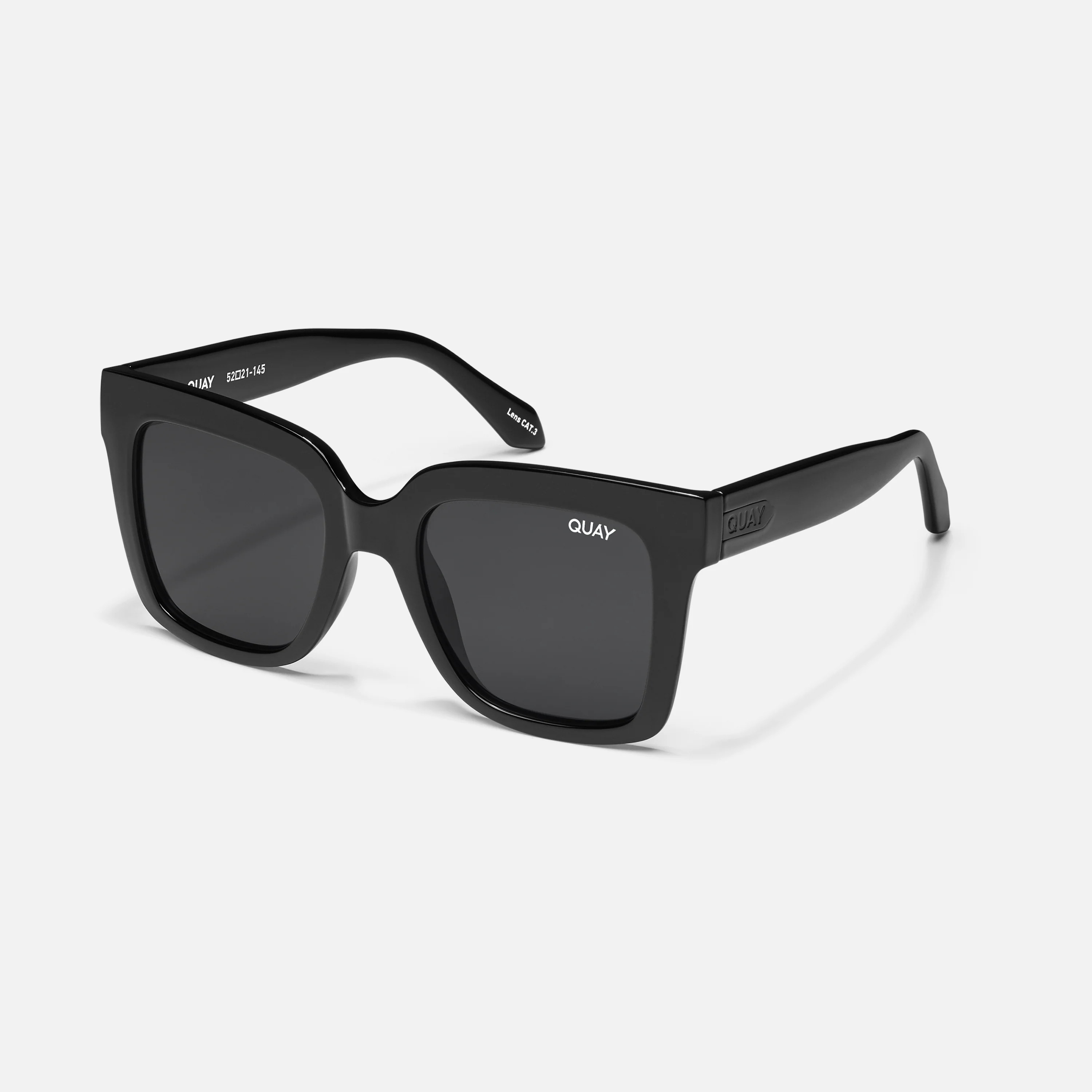 ICY - BLACK/BLACK POLARIZED | Quay Australia