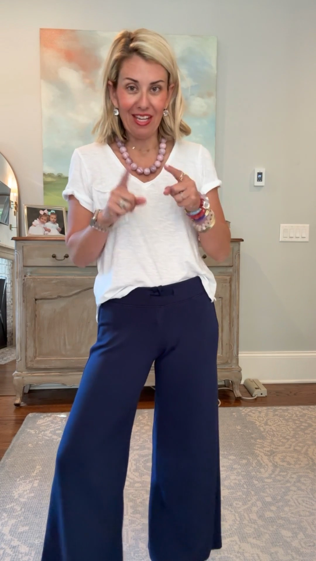 Sharing 3 styles (2 lengths) non denim pants we can and will dress up and down!

This is the wide leg - I prefer small petite
Xs tee

Catherine20 to save on the arm candy!

#LTKPetite #LTKootd #LTKdayinmylife